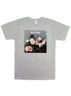 New Order （ニュー・オーダー） 『権力の美学』 アルバム・ジャケット バンドTシャツ #2 グレー PCLタイトル有 廃番希少品 デッドストック