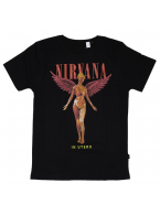 Nirvana（ニルヴァーナ） バンドTシャツ In Utero（イン・ユーテロ） ブラック