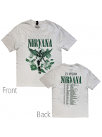 NIRVANA（ニルヴァーナ） IN UTERO（イン・ユーテロ）GREEN ツアーTシャツ 両面グリーンプリント