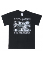 Rage Against The Machine（レイジ・アゲインスト・ザ・マシーン） 1stジャケット 両面プリントＴシャツ 黒