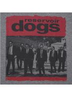 タランティーノ映画 Reservoir Dogs レザボア・ドッグス ポスターデザインTシャツ #2 グレー