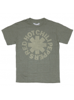 Red Hot Chili Peppers（レッド・ホット・チリ・ペッパーズ）#3 ロゴTシャツ アーミーグリーン