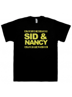 シド・アンド・ナンシー（Sid & Nancy）映画ロゴTシャツ 復刻版 アレックス・コックス ピストルズ 野村訓市着