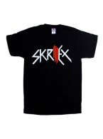 Skrillex（スクリレックス）ダブステップ EDM ダンス クラブ ロゴTシャツ 黒