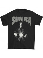 Sun Ra（サン・ラ）"Portrait" デザインＴシャツ #5 ブラック