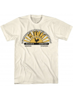 Sun Records（サン・レコード）ロックンロール レーベル・ロゴTシャツ ナチュラル エイヴィス・プレスリー