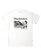 Technics （テクニクス） ターンテーブル ヴィンテージデザイン Tシャツ #1