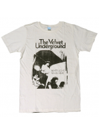 The Velvet Underground （ヴェルヴェット・アンダーグラウンド） White Light/White Heat ロックバンド Tシャツ
