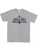 West End （ウエストエンド） Records ロゴ NYガラージ / ハウス / クラブミュージック / DJ Tシャツ