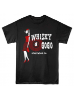Whisky A Go-Go（ウィスキー・ア・ゴーゴー） ロックの殿堂 ライブハウスTシャツ ブラック ナイトクラブ 復活版！
