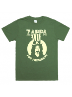 Frank Zappa（フランク・ザッパ）未発表曲コンピ『For President』バンドTシャツ
