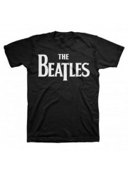 The Beatles（ビートルズ）公式 シンプルロゴTシャツ 黒