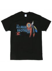 The Allman Brothers Band（オールマン・ブラザーズ・バンド）公式 ハーレーダビッドソン風デザインＴシャツ