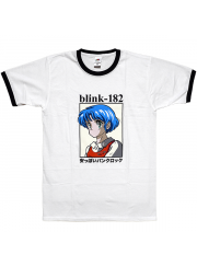 Blink-182 （ブリンク 182） 安っぽいパンクロック アニメ リンガーTシャツ