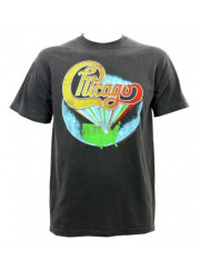 Chicago（シカゴ） バンドTシャツ ブラック ヴィンテージ加工 #2