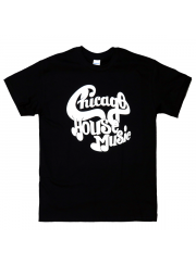 Chicago House Music（シカゴハウス） ロゴTシャツ クラブ／DJ  2XL～5XL ラージサイズ取寄せ商品