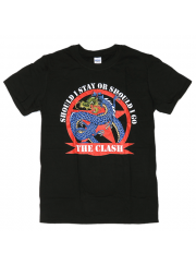 The Clash（クラッシュ）Should I Stay Or Should I Go ドラゴン Ｔシャツ