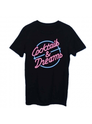 Coctails & Dreams  映画カクテル 復刻デザインTシャツ
