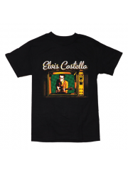 Elvis Costello（エルヴィス・コステロ） Detour 2015 バンドTシャツ #4 デッドストック 廃版