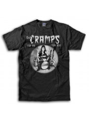 The Cramps（クランプス） Stay Sick Turn Blue パンクロック バンドTシャツ