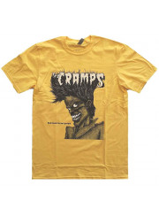 The Cramps（クランプス） バンドTシャツ #5 Bad Music For Bad People イエロー
