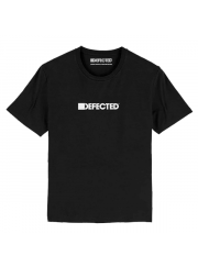Defected Records （ディフェクテッド） ディープハウス クラブDJ 定番ロゴTシャツ ブラック
