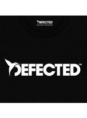 Defected Records （ディフェクテッド） × イビザ Ushuaia（ウシュアイア） コラボ ロゴTシャツ ブラック IBIZA