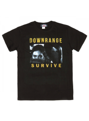 Downrange（ダウンレンジ） 北村龍平 カルトホラー映画 オフィシャルTシャツ ブラック両面プリント 限定品 在庫限り