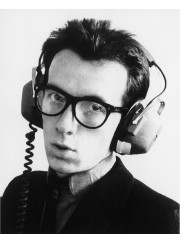 Elvis Costello（エルヴィス・コステロ） ヘッドフォン ロックTシャツ #3