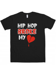 The Game（ザ・ゲーム）着用 Hip Hop Broke My Heart 復刻デザイン ヒップホップTシャツ