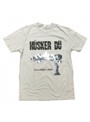 Hüsker Dü / Husker Du（ハスカー・ドゥ）In A Free Land パンク オルタナ ロック バンドTシャツ #3 廃番 在庫限り！