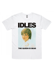 IDLES （アイドルズ） Reigns" バンドTシャツ #2 UKポスト・パンクの雄 ダイアナ妃 廃版デッドストック 在庫限り