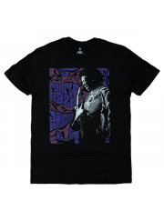 Jimi Hendrix（ジミ・ヘンドリックス）Purple Haze サイケ・ポスター風 バンドTシャツ