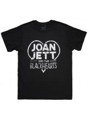 Joan Jett & The Blackhearts（ジョーン・ジェット&ザ・ブラックハーツ）バンド・ロゴTシャツ Runaways ランナウェイズ 