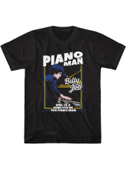 Billy Joel（ビリー・ジョエル）Piano Man ピアノマン ロックTシャツ