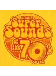 タランティーノ 映画レザボア・ドッグス K-Billy's Super Sounds Of The 70s デザインTシャツ