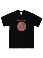 KING CRIMSON（キング・クリムゾン）『ディシプリン（DISCIPLINE）』アルバム・ジャケット・デザインTシャツ ブラック