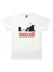 maxell （マクセル） カセットテープ 80sロゴ トラヴィス・スコット / The 1975 着用 復刻デザインTシャツ