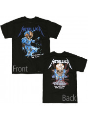 Metallica（メタリカ）ジャスティン・ビーバー着用モデル Doris（ドリス） 両面プリント バンドTシャツ オフィシャルライセンス 正規品 #1