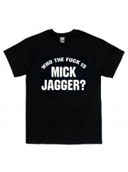 Who the fuck is Mick Jagger ? キース・リチャーズ／Maroon5着用 復刻デザイン 2XL～ ラージサイズ取寄せ商品