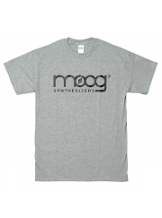Moog Synthesizer（モーグ・シンセサイザー） 70s～80s ヴィンテージロゴ ハウス／テクノ／クラブ／DJ Tシャツ
