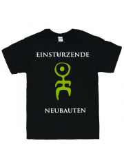 Einstürzende Neubauten（アインシュテュルツェンデ・ノイバウテン） Toltec Man ペトログリフ バンドTシャツ ブラック #3