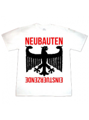 Einstürzende Neubauten（アインシュテュルツェンデ・ノイバウテン） イーグルロゴ バンドTシャツ ホワイト #1