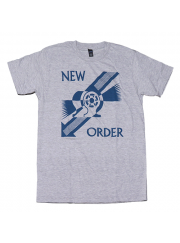 New Order（ニュー・オーダー） Procession Peter Saville（ピーター・サヴィル）デザイン バンドTシャツ 廃番希少品 デッドストック