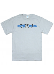 Nick Lowe（ニック・ロウ）GLASSES メガネ＆ロゴ・デザインTシャツ 