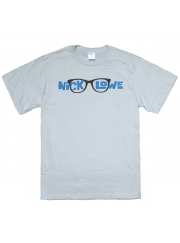 Nick Lowe（ニック・ロウ）GLASSES メガネ＆ロゴ・デザインTシャツ 廃番！