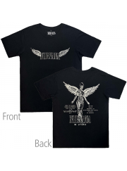 Nirvana（ニルヴァーナ） In Utero イン・ユーテロ モノクロTシャツ PC#5 両面プリント Tracklist グランジ