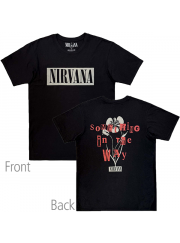 Nirvana（ニルヴァーナ） Something In The Way デザイン・バンドTシャツ PC#2 両面プリント グランジ