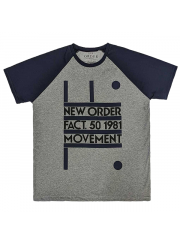 New Order （ニュー・オーダー） Fact. 50 1981 Movement ジャケット デザイン ラグランTシャツ #3