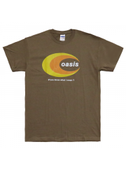 Oasis（オアシス） D'You Know What I Mean? バンドTシャツ 90sヴィンテージ復刻 レアデザイン 【祝！再結成】